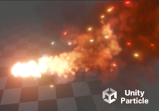 Unity特效_常用的火焰特效-游戏特效案例库