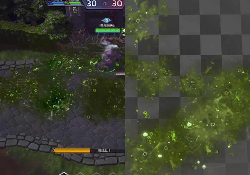 水属性_毒液特效-游戏特效案例库