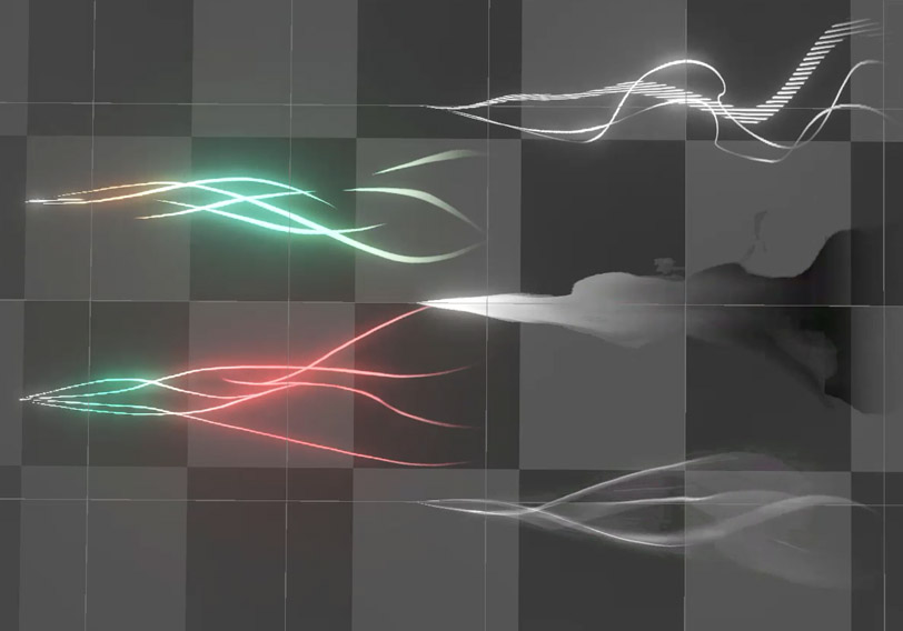 特效元素_拖尾飘带UV-游戏特效案例库