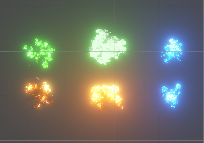 超高清火元素序列图-游戏特效案例库