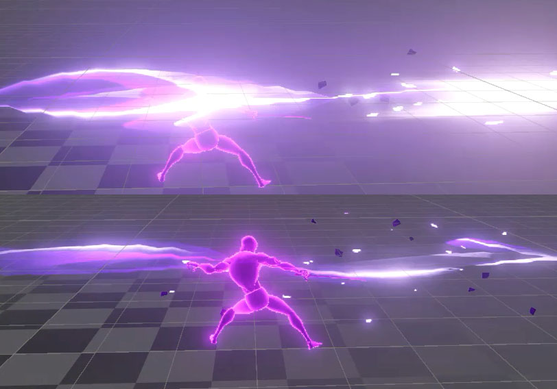 技能特效_前戳攻击_紫色-游戏特效案例库