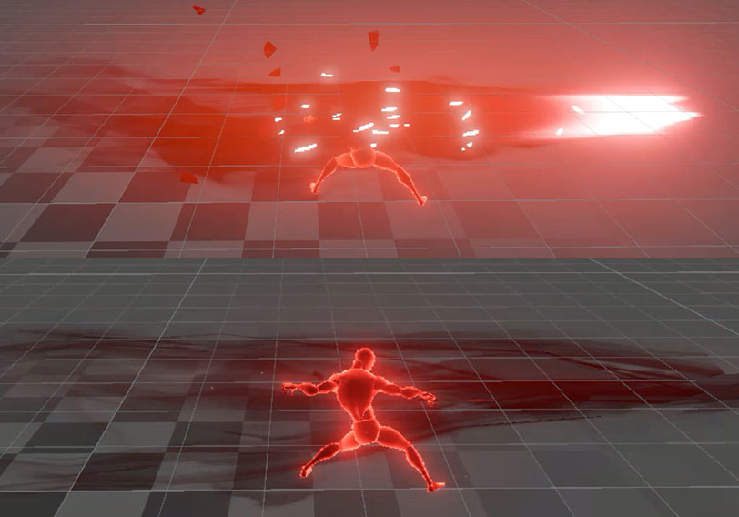 技能特效_前戳攻击_红色-游戏特效案例库