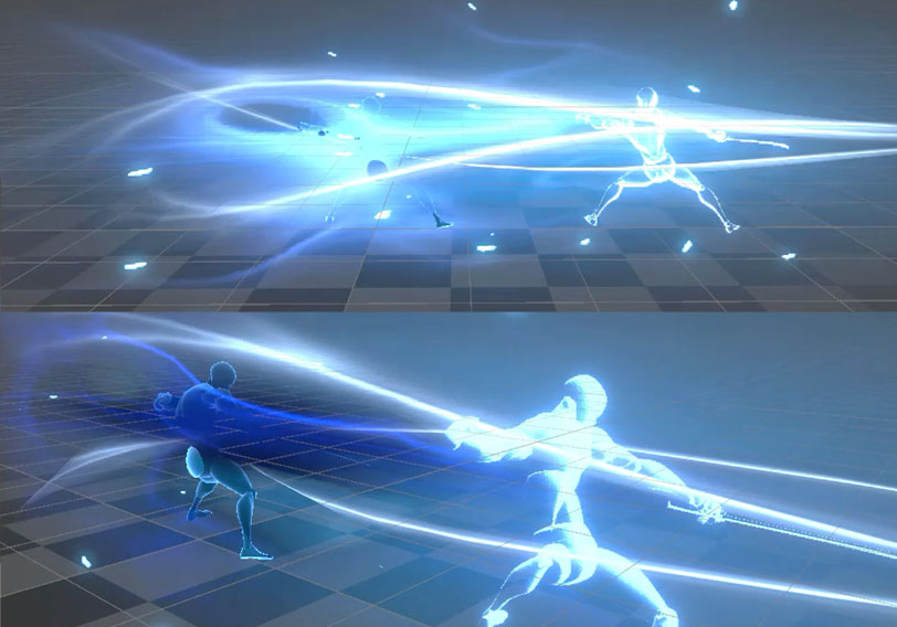 技能特效_前戳冲-游戏特效案例库