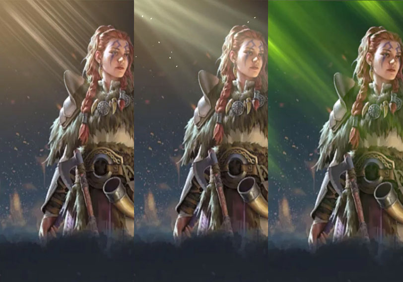 UI界面特效_光线-游戏特效案例库