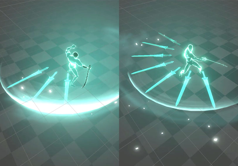 剑影刀光-游戏特效案例库