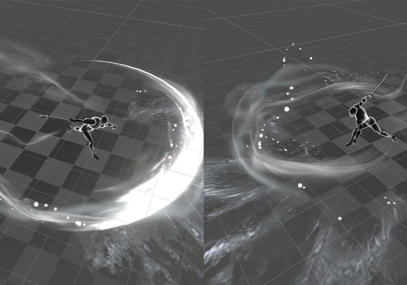 冰属性刀光-游戏特效案例库