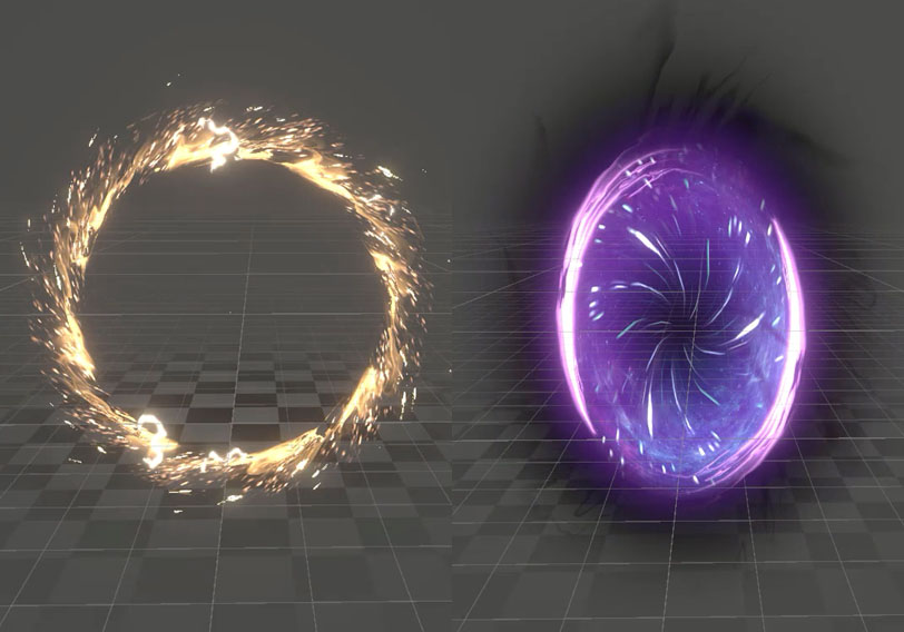 黑洞与传送门-游戏特效案例库