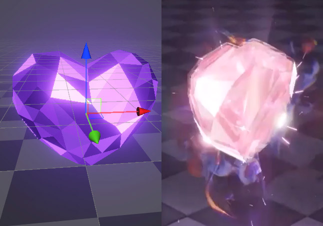 晶格水晶的制作思路-游戏特效案例库