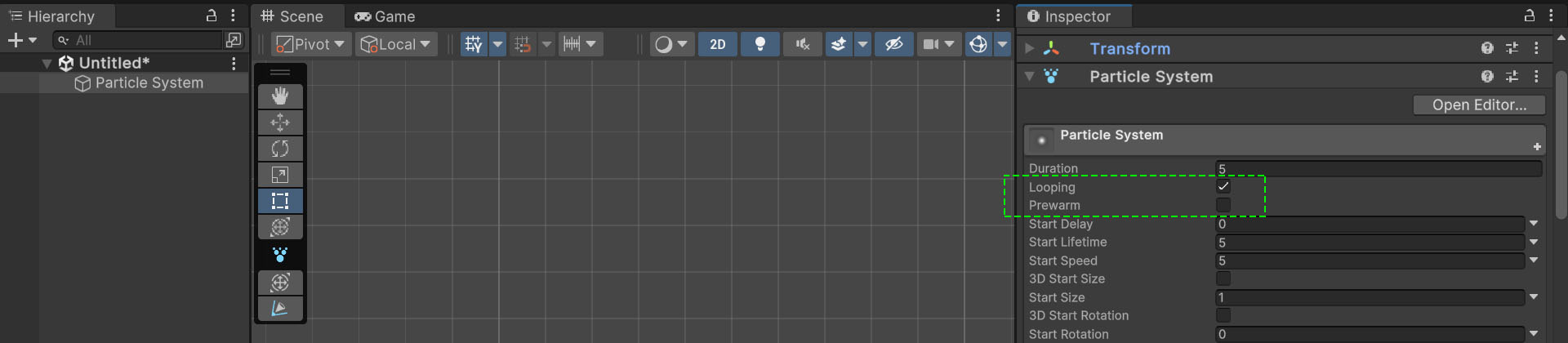 Loop Pre Image Looping和Prewarm详解-游戏特效案例库